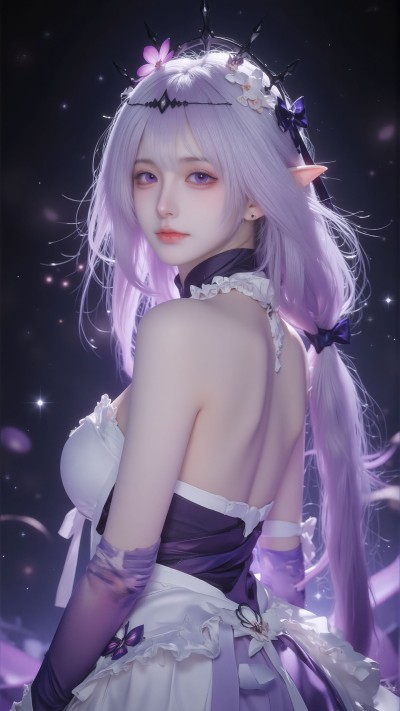 若死亡不可避免，我希望它更美一些。#遐蝶 #崩坏星穹铁道 #一种很新的cosplay
