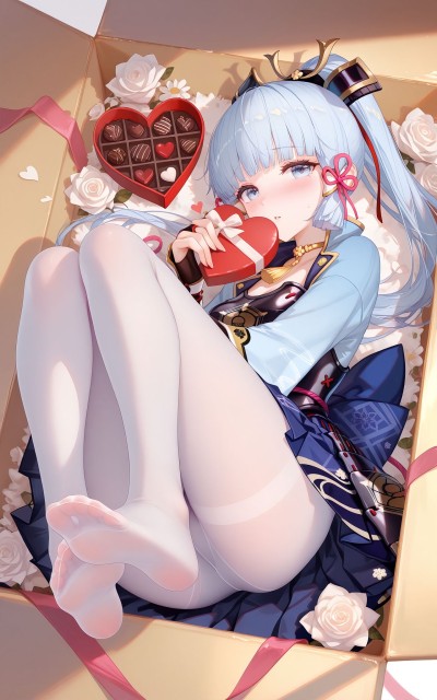 原神 #二次元 #手机墙纸 #八重神子 #神里绫华