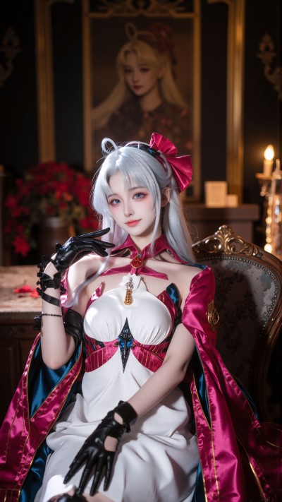 见过二小姐了吗？。#珂莱塔 #鸣潮  #一种很新的cosplay