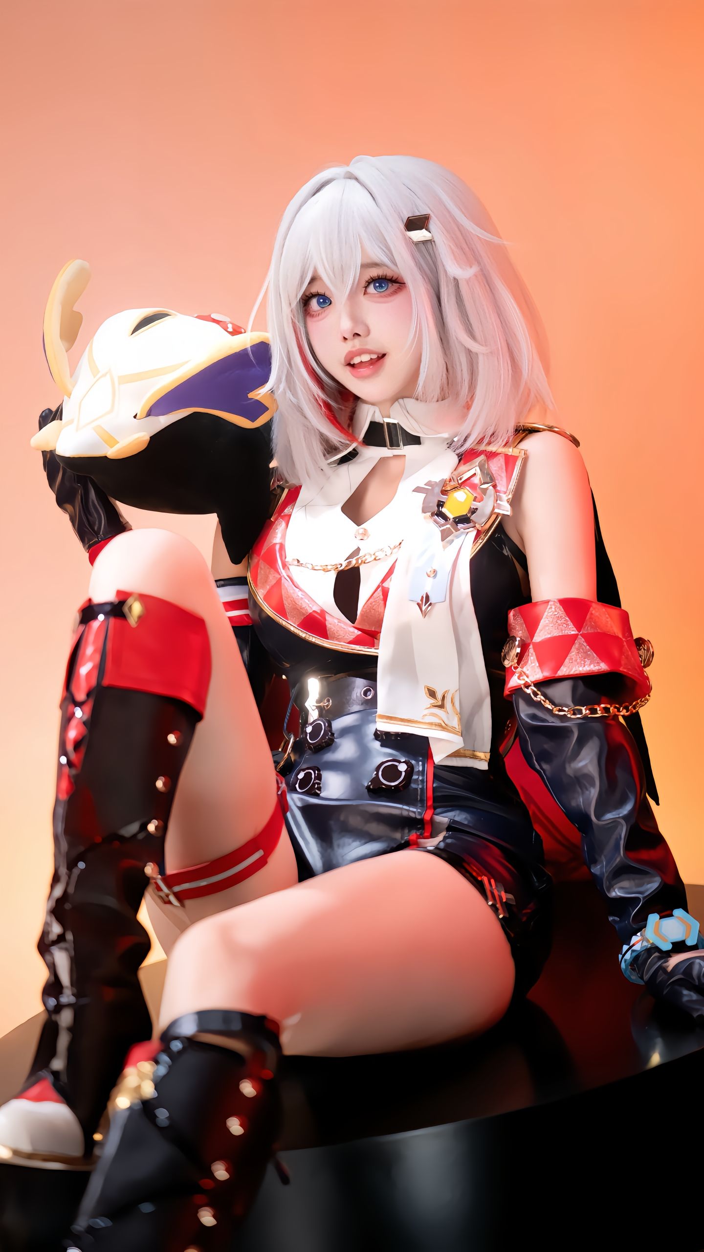 dy@绝世蘑菇,cos壁纸,cosplay,手机高清壁纸,美女壁纸  第1张
