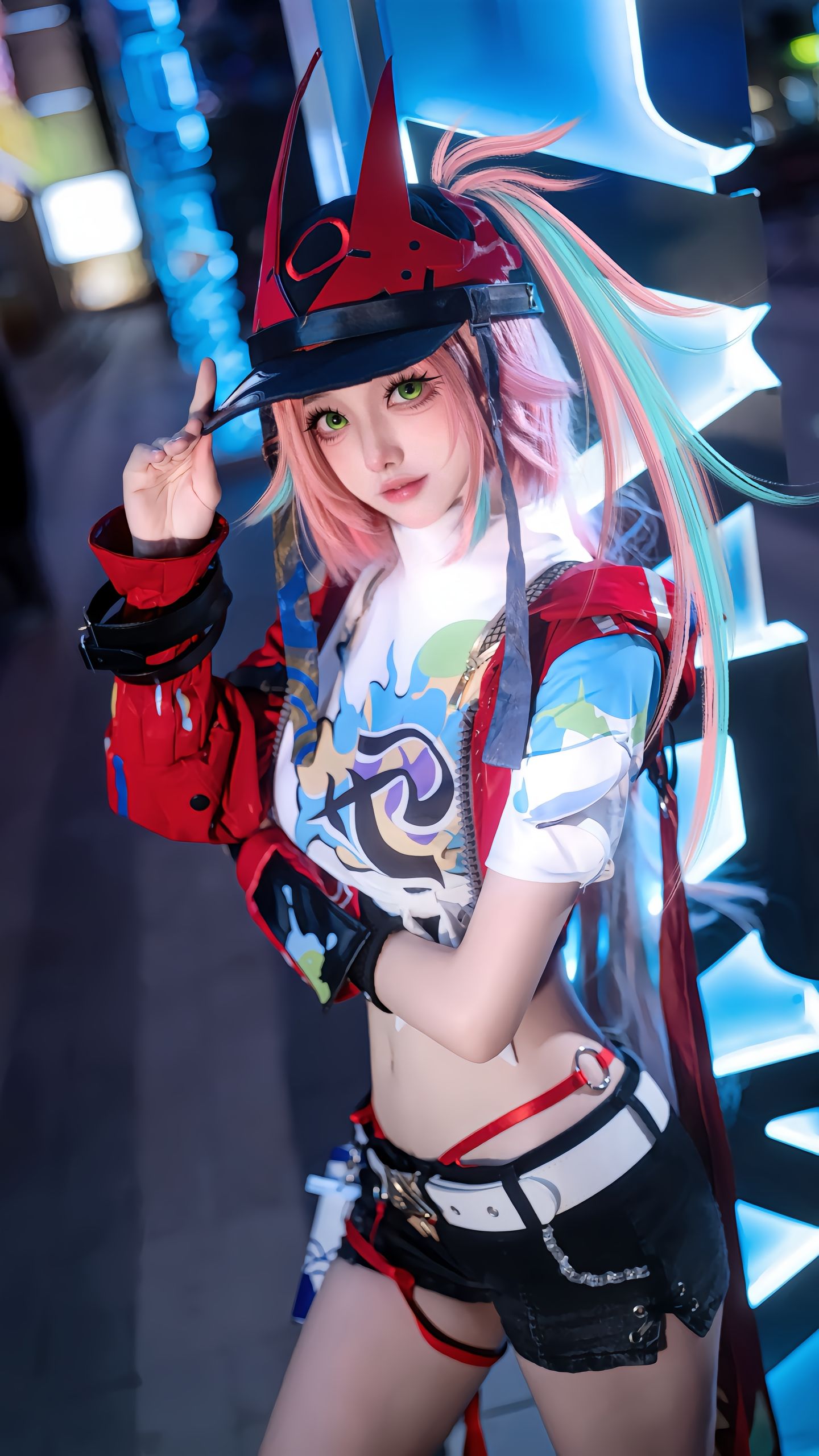 dy@绝世蘑菇,cos壁纸,cosplay,手机高清壁纸,美女壁纸  第1张
