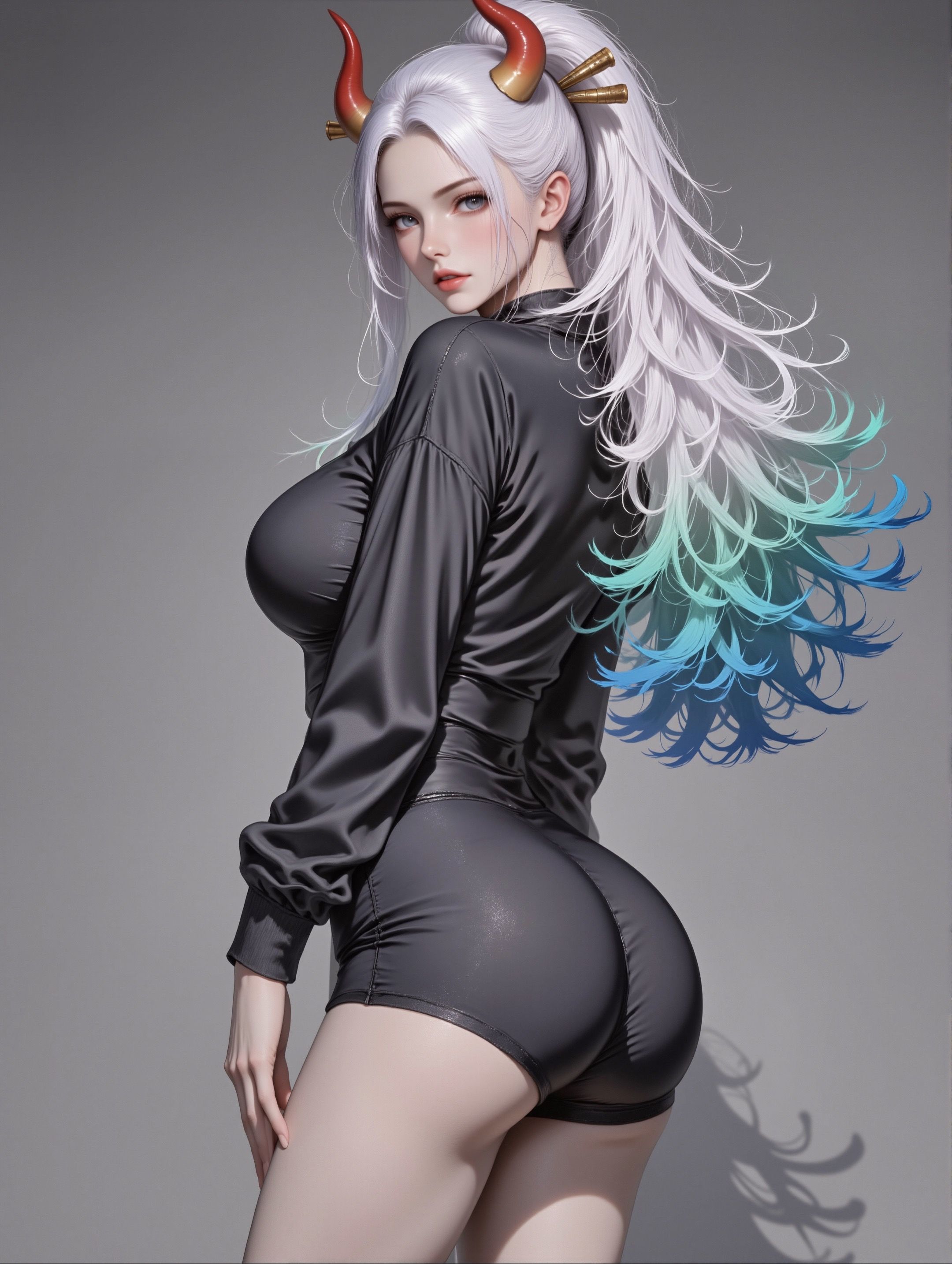 海贼女团 二次元 #动漫 #女帝 #海贼王 #完美身材  第2张
