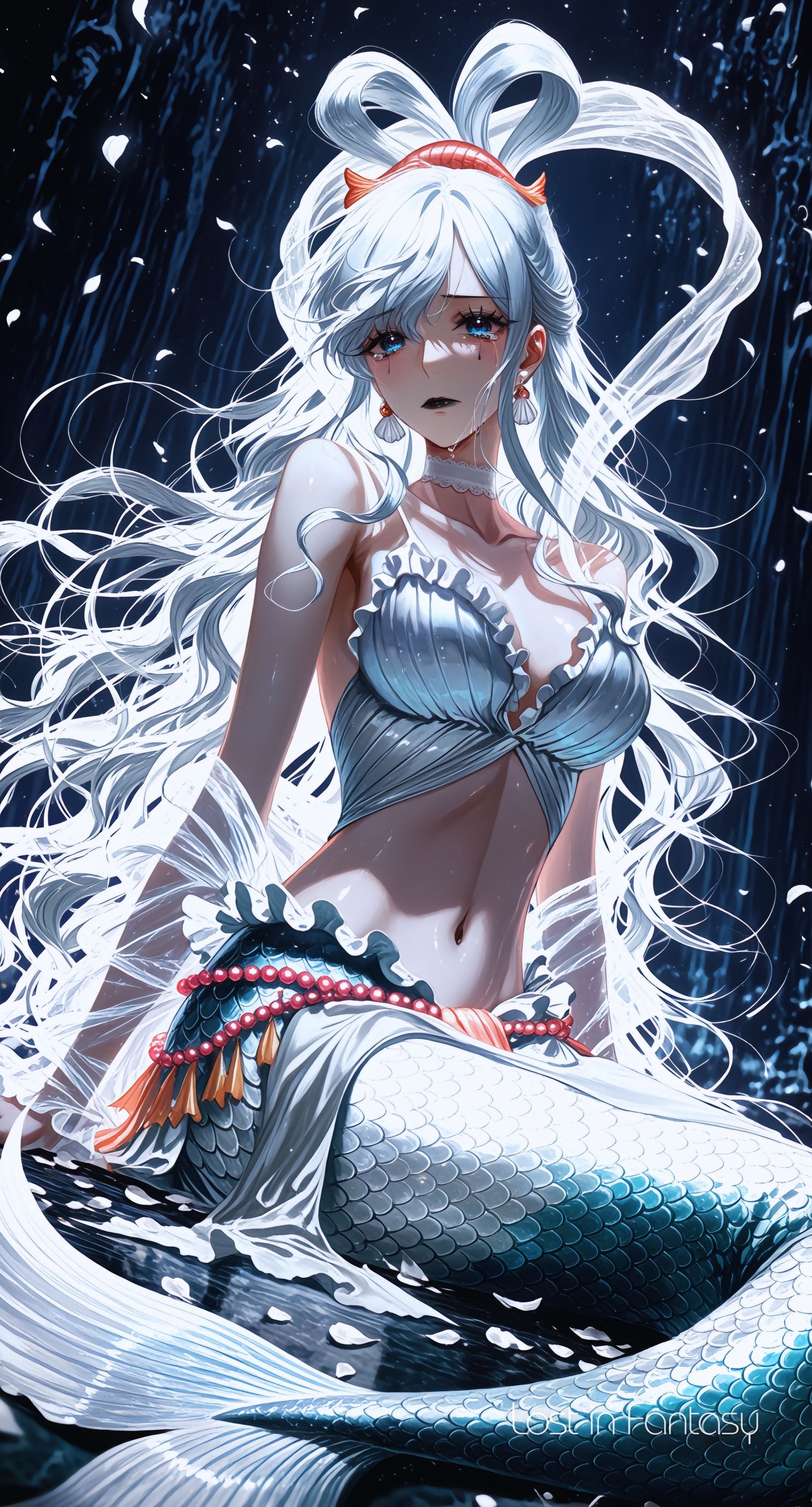 白哥特 海贼王 航海王 二创 ai绘画  第1张