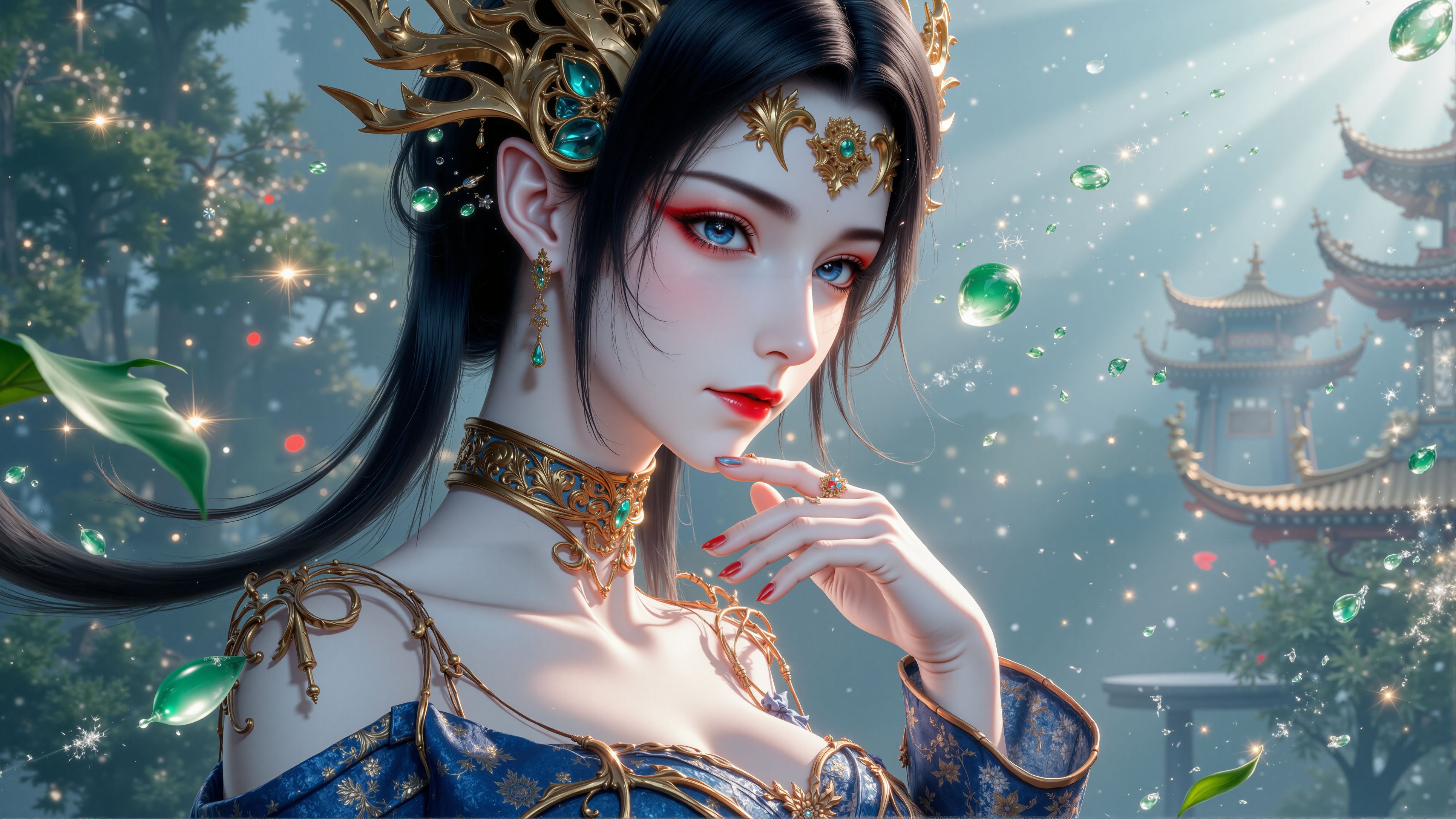 国漫 女神 壁纸 斗破苍穹 美杜莎  第1张