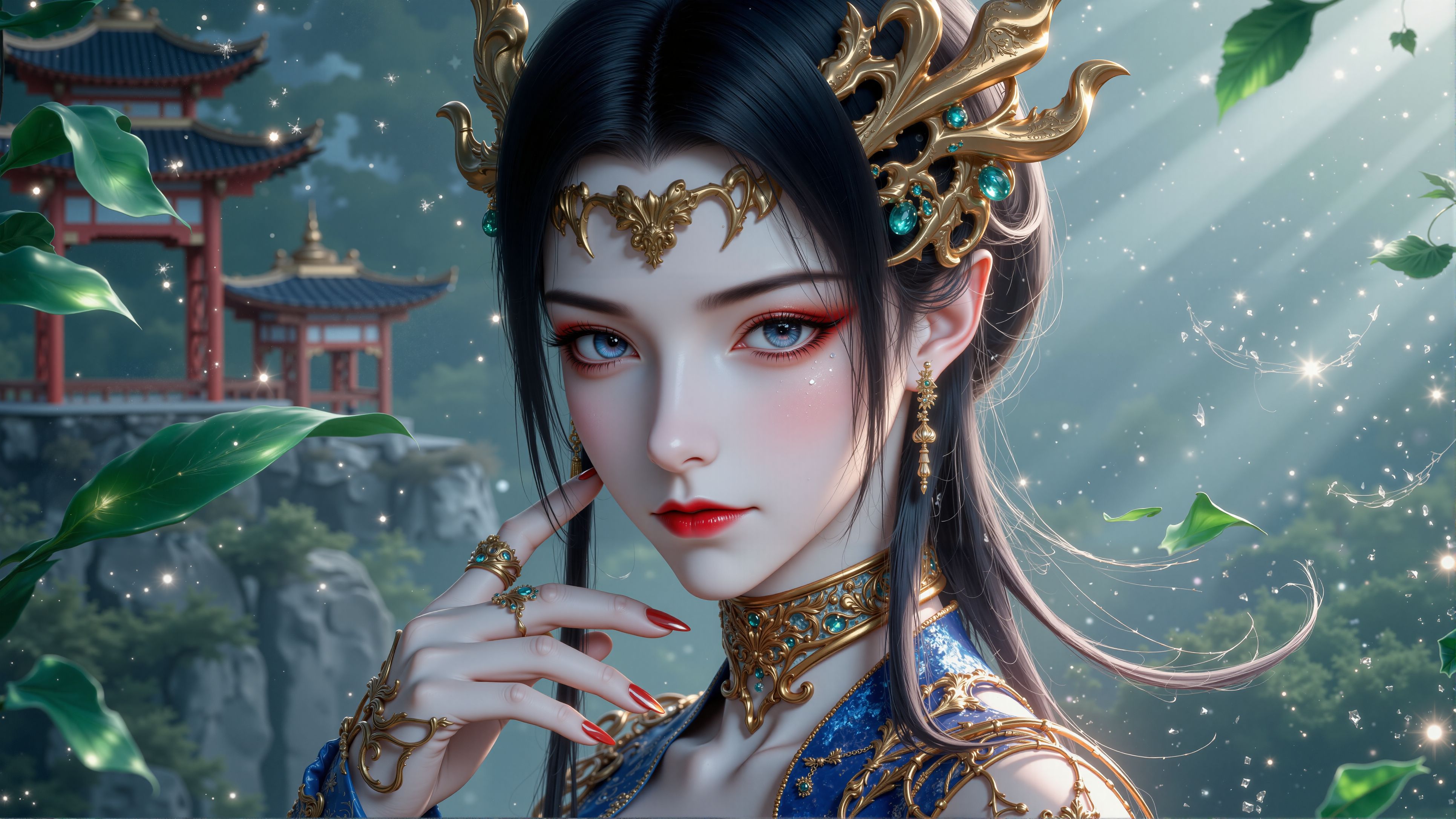国漫 女神 壁纸 斗破苍穹 美杜莎  第2张