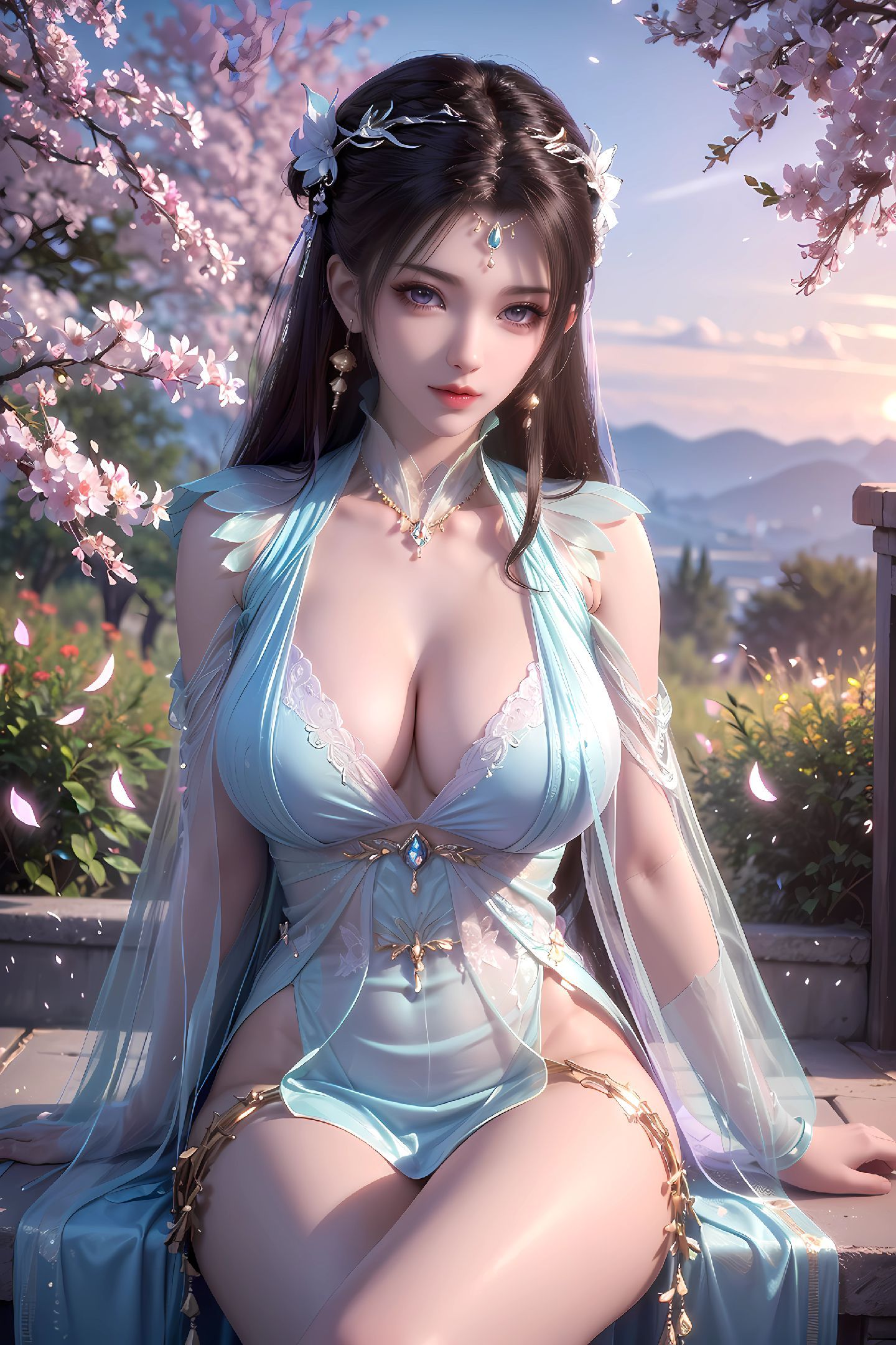 易文君#国漫美女 #完美身材 #性感美女 #易文君 #大长腿美女  第5张