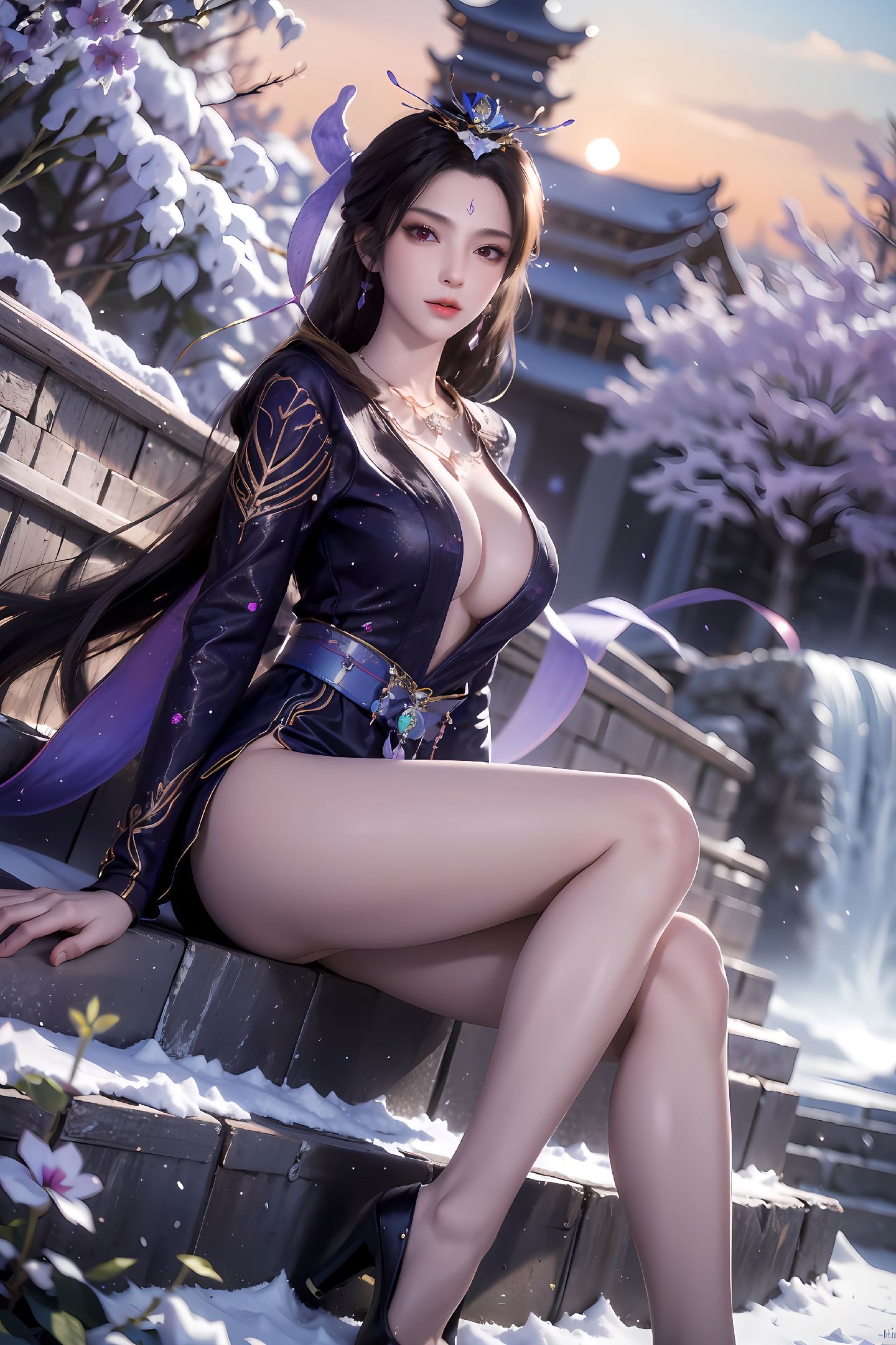 遮天 紫霞#国漫美女 #遮天 #性感美女 #国漫女神  第4张