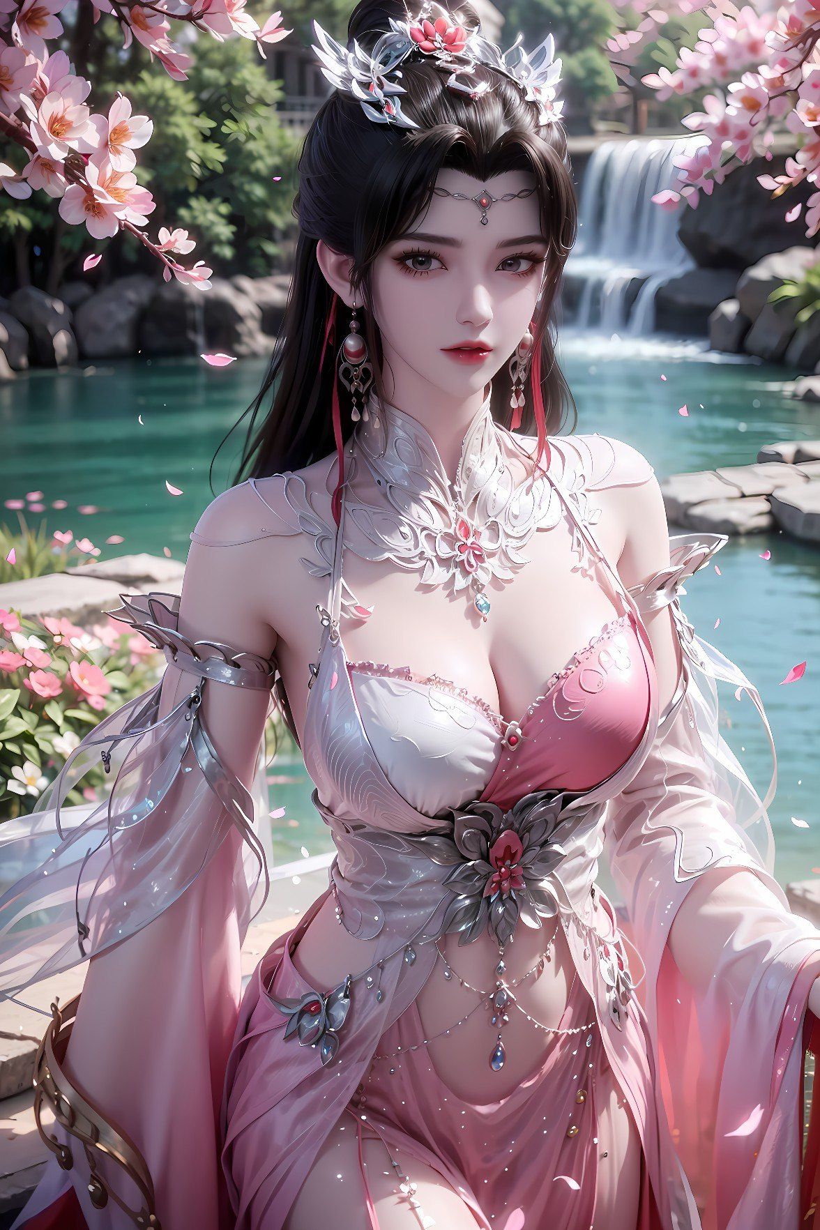 柳眉 # 国漫女神 极品气质美女 极品身材  第2张
