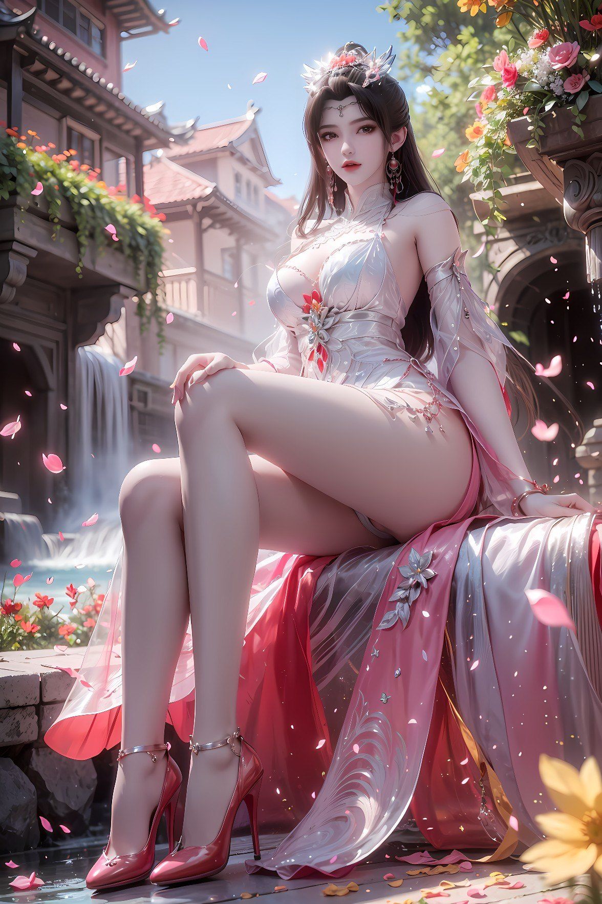 柳眉 # 国漫女神 极品气质美女 极品身材  第4张