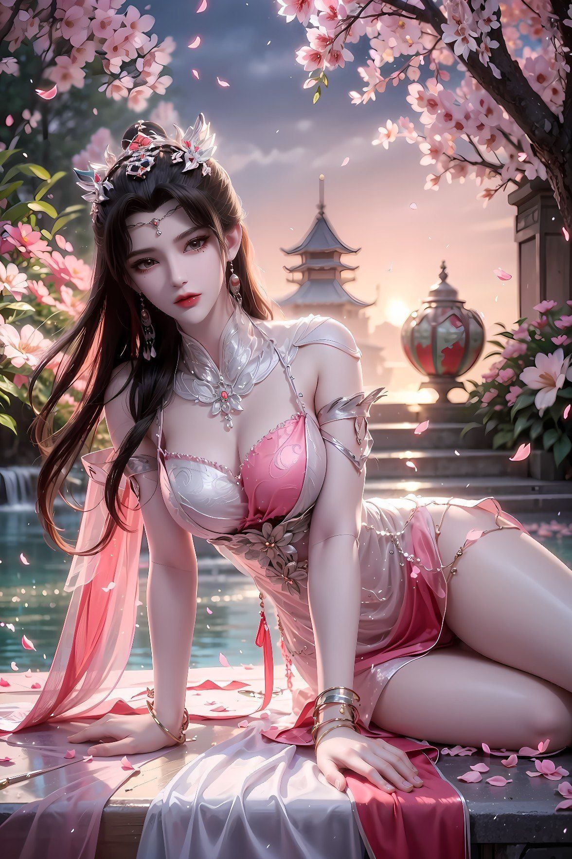 柳眉 # 国漫女神 极品气质美女 极品身材  第5张
