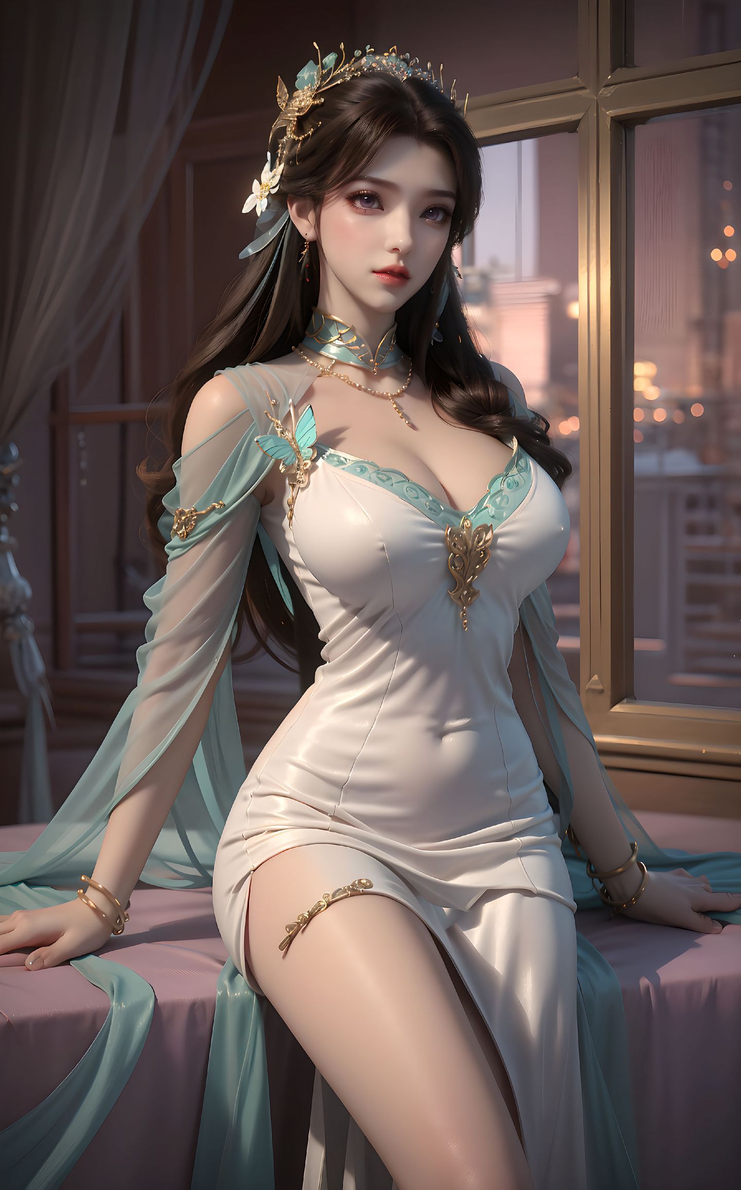 溪幼琴 # 国漫女神 完美身材 百炼成神  第5张