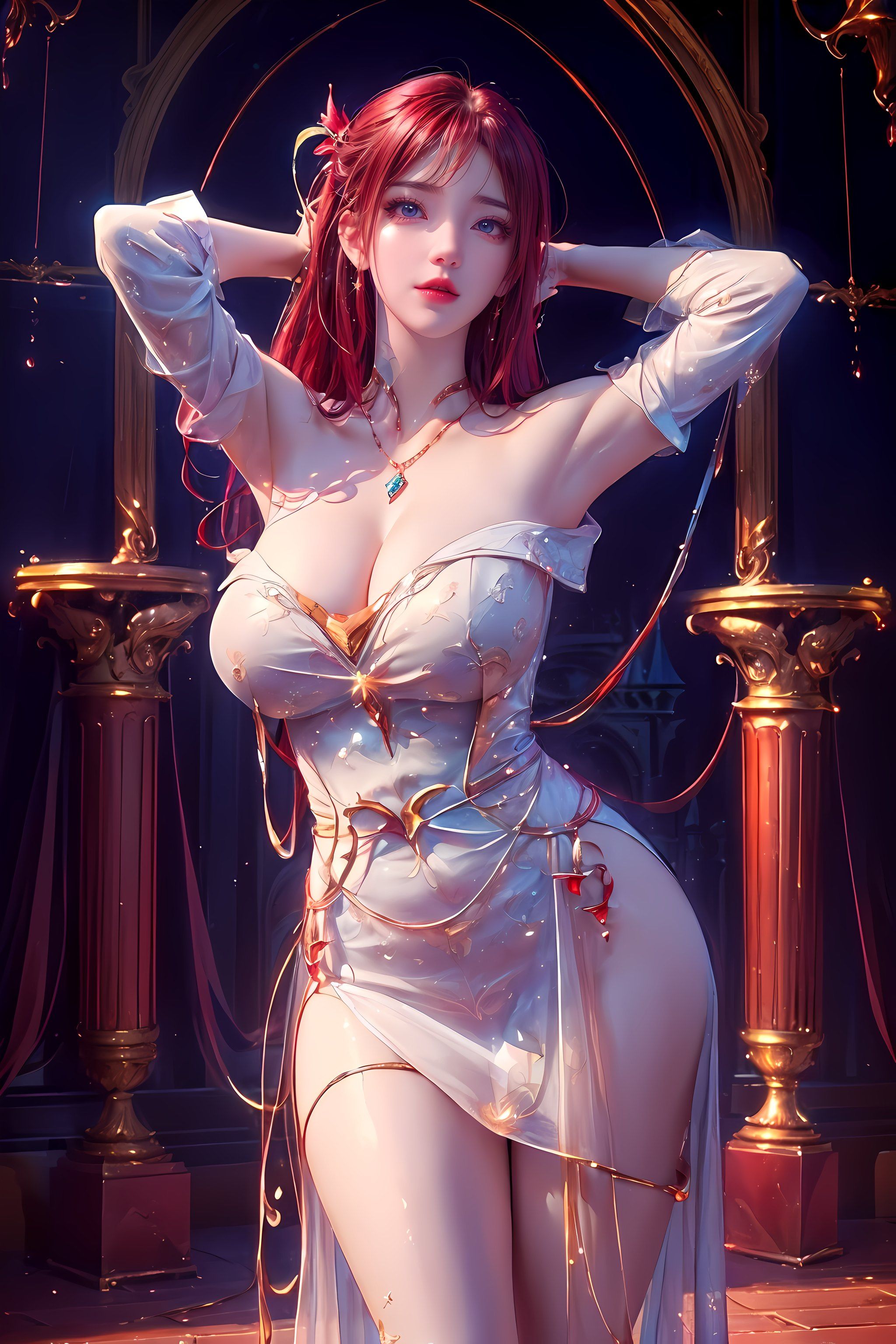 红凰 # 完美世界 极品身材 性感女神  第4张