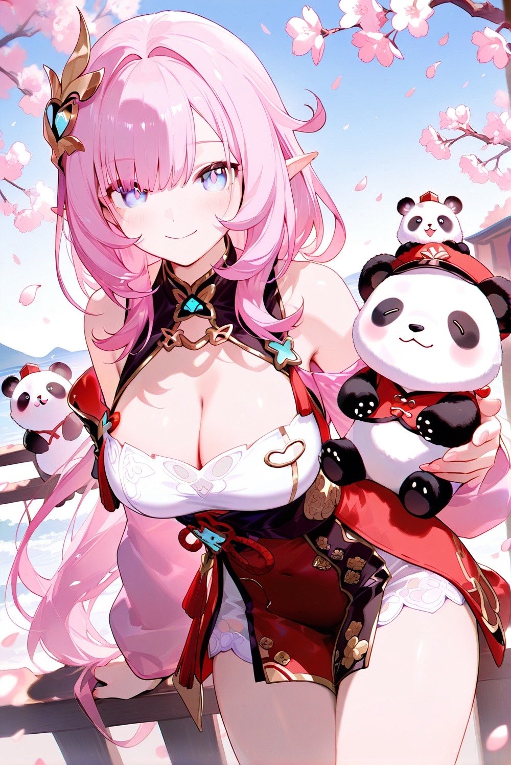 熊猫爱莉哦可爱吧。#人之律者 #爱莉希雅 崩坏三 #致爱莉希雅  第3张