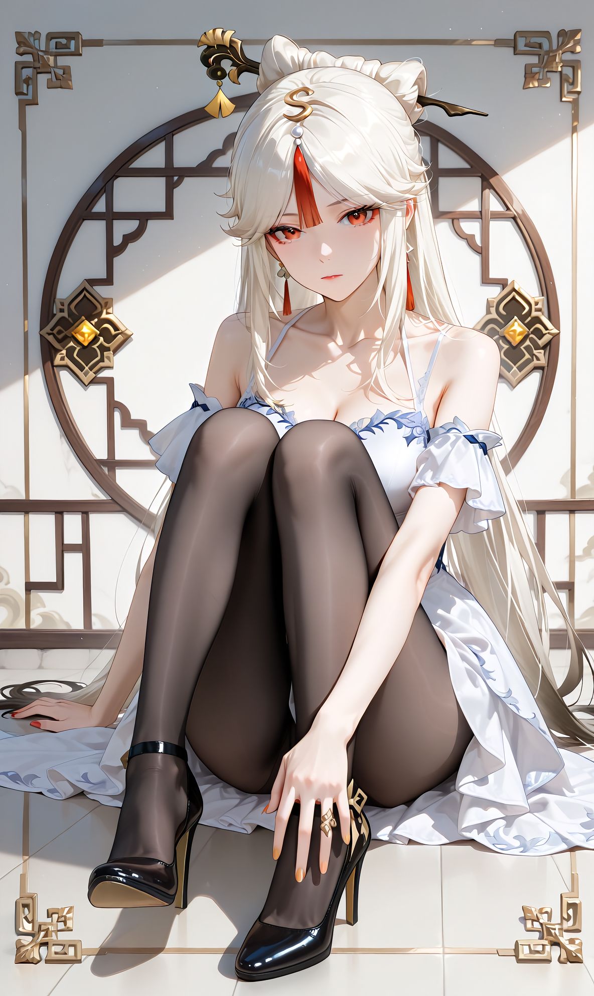 ai绘画 #二次元 #美图分享 #原神 #凝光  第1张