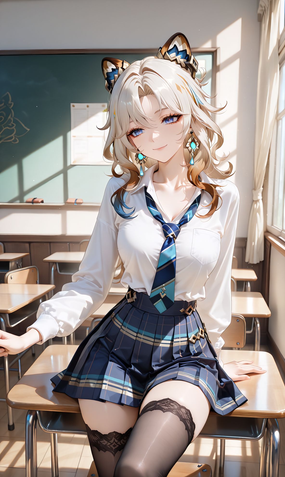 美图 #二次元 #ai绘画 #原神 #希诺宁  第1张