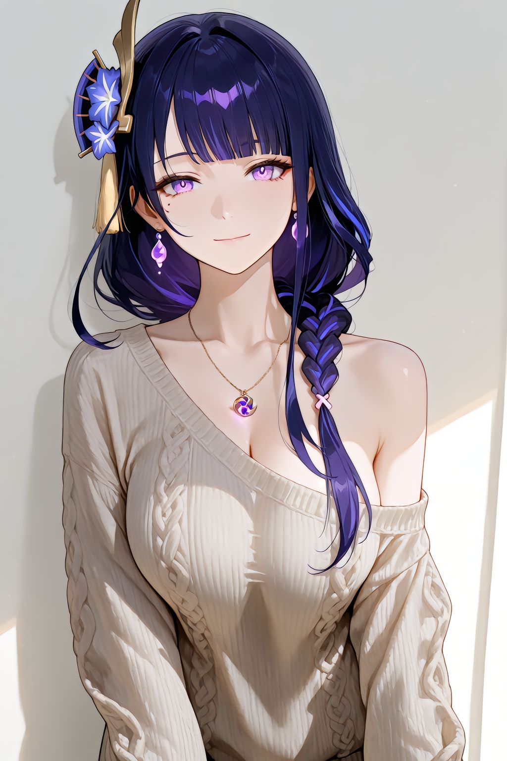 二次元美图你要怎么抵抗我#御姐#原神#雷电将军  第4张