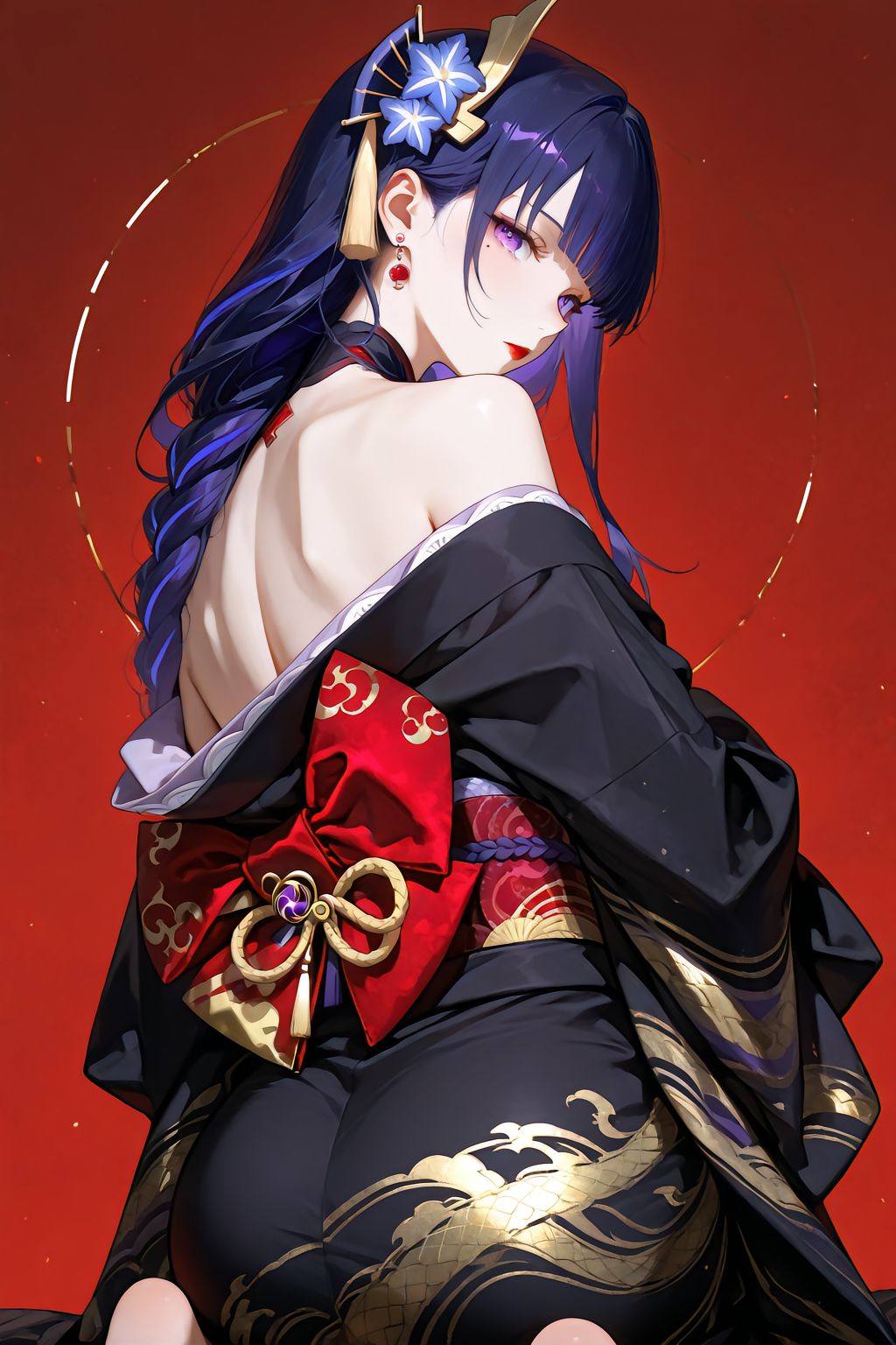 二次元#原神#雷电将军#御姐  第4张