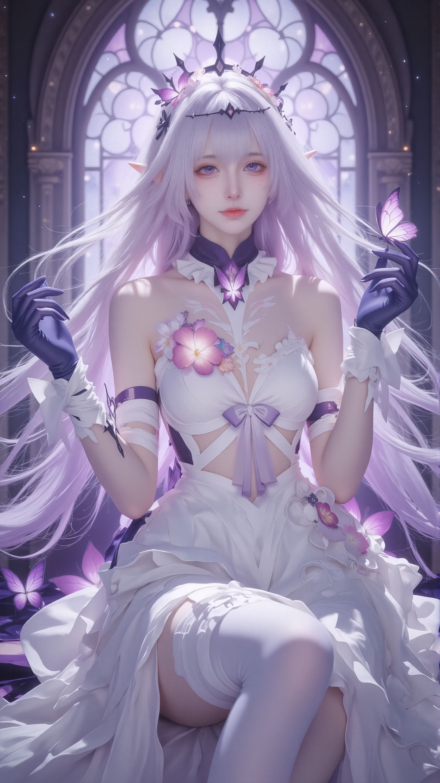 若死亡不可避免，我希望它更美一些。#遐蝶 #崩坏星穹铁道 #一种很新的cosplay  第2张