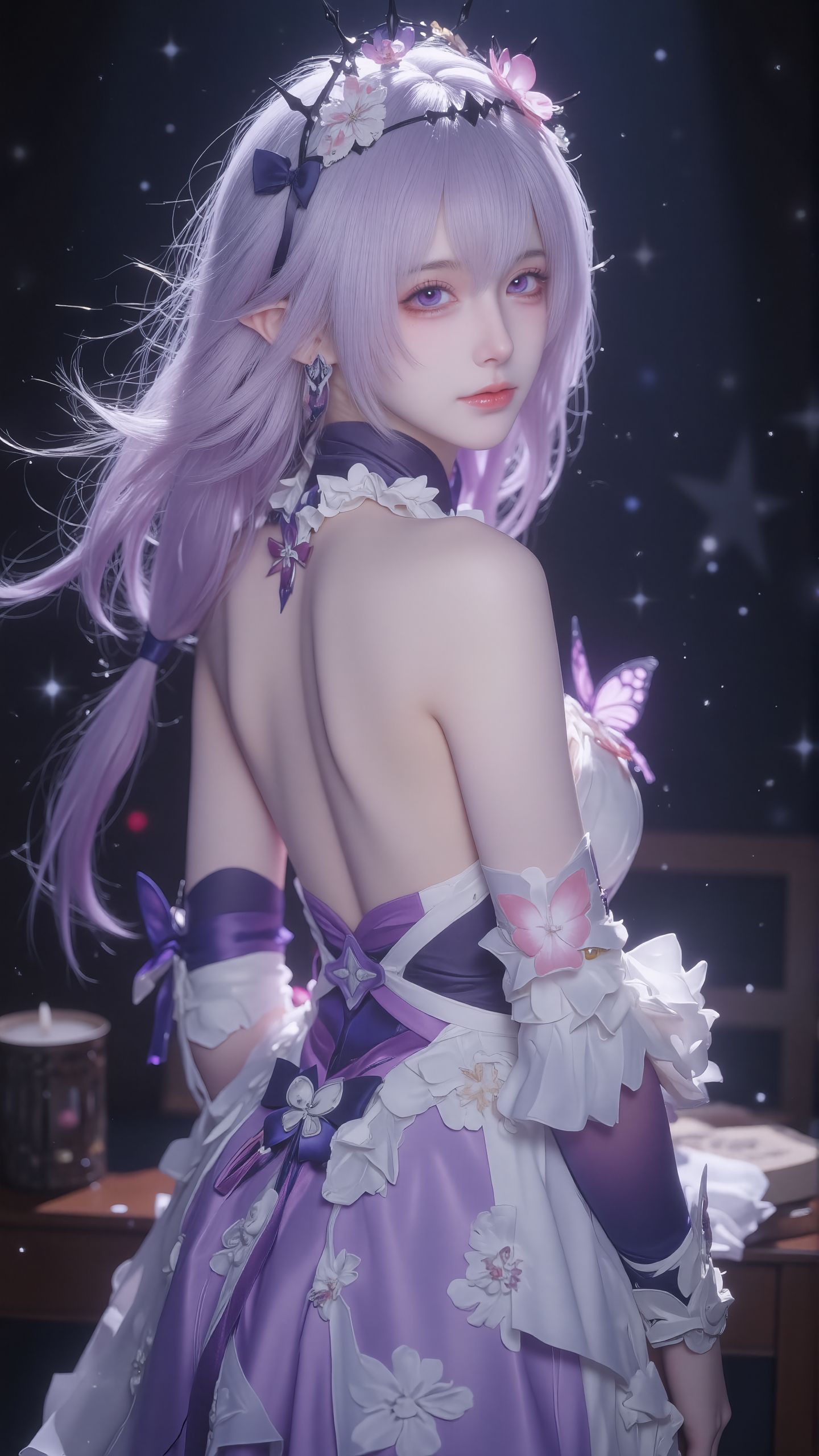 若死亡不可避免，我希望它更美一些。#遐蝶 #崩坏星穹铁道 #一种很新的cosplay  第3张