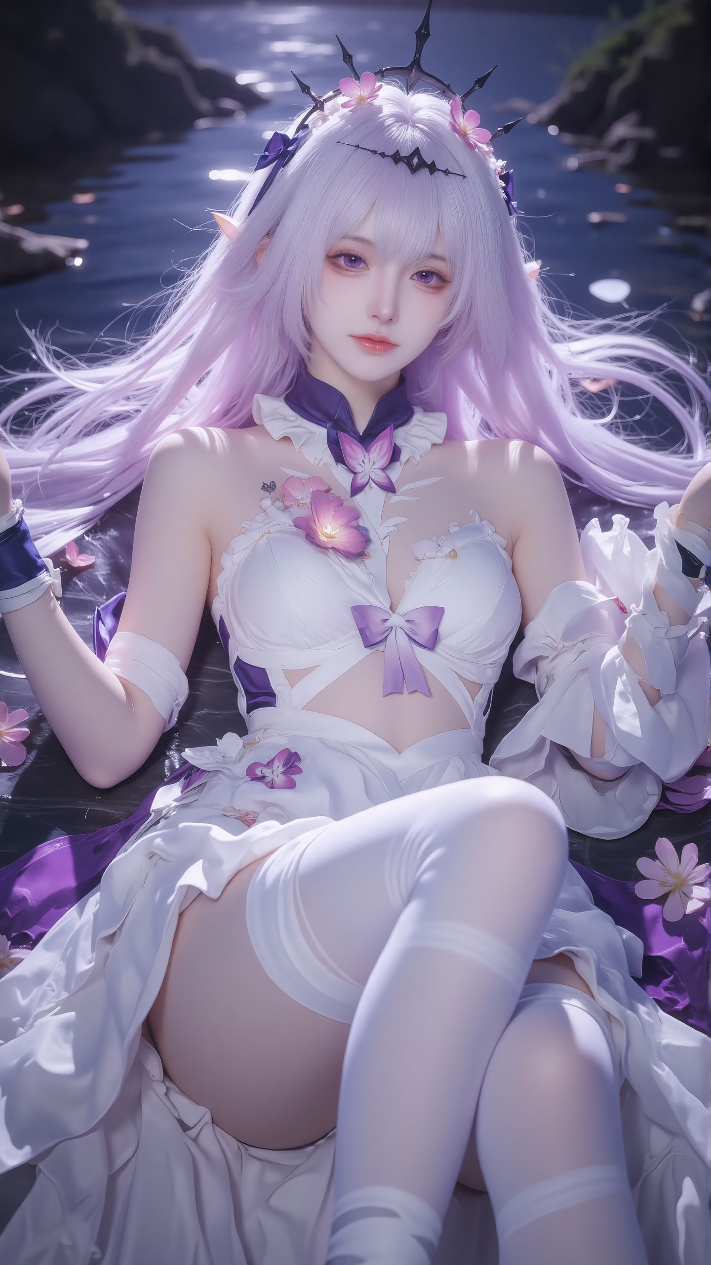 若死亡不可避免，我希望它更美一些。#遐蝶 #崩坏星穹铁道 #一种很新的cosplay  第5张