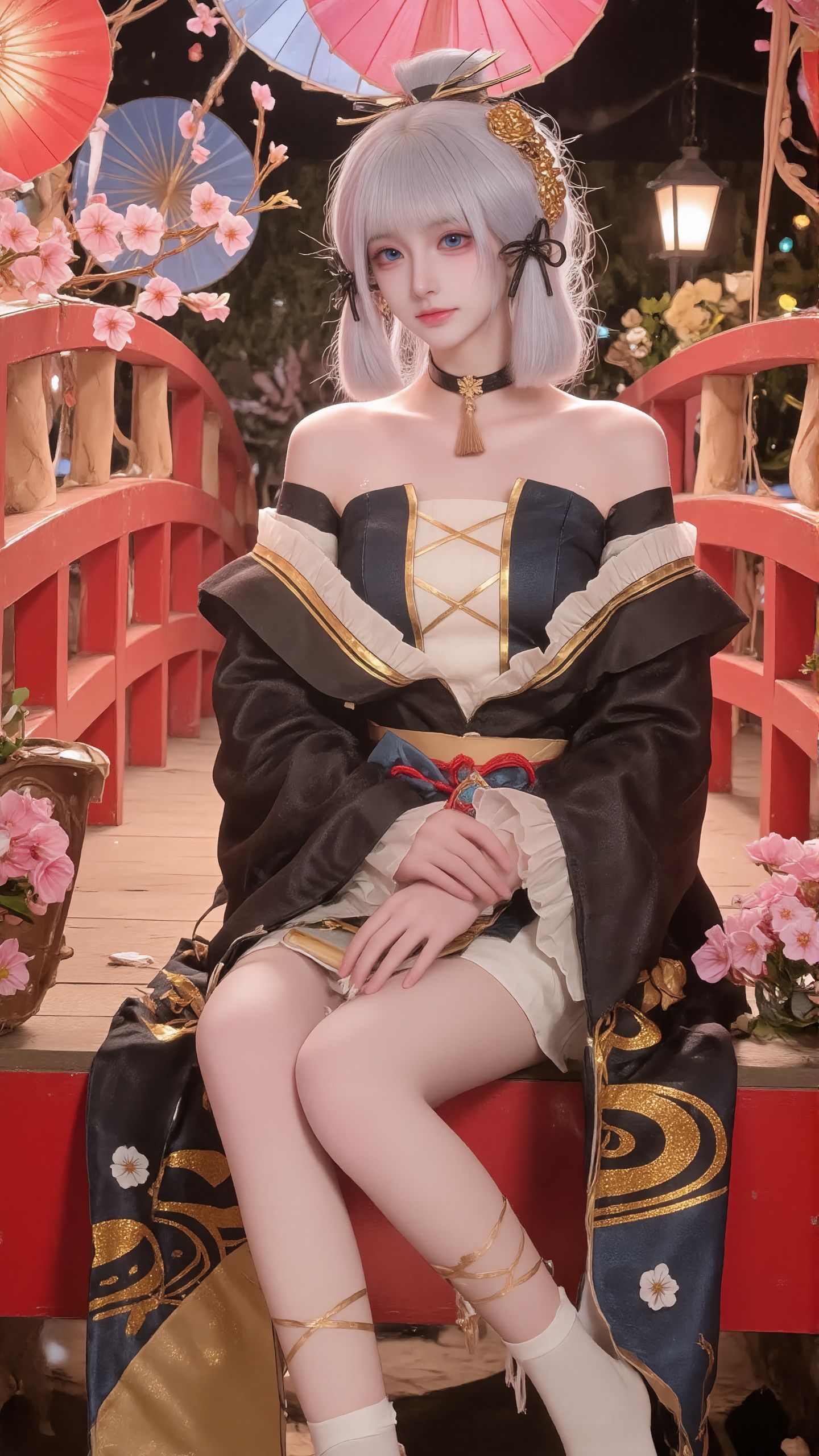 这就是大小姐才有的气质吗？。#神里绫华 #原神 #一种很新的cosplay  第3张