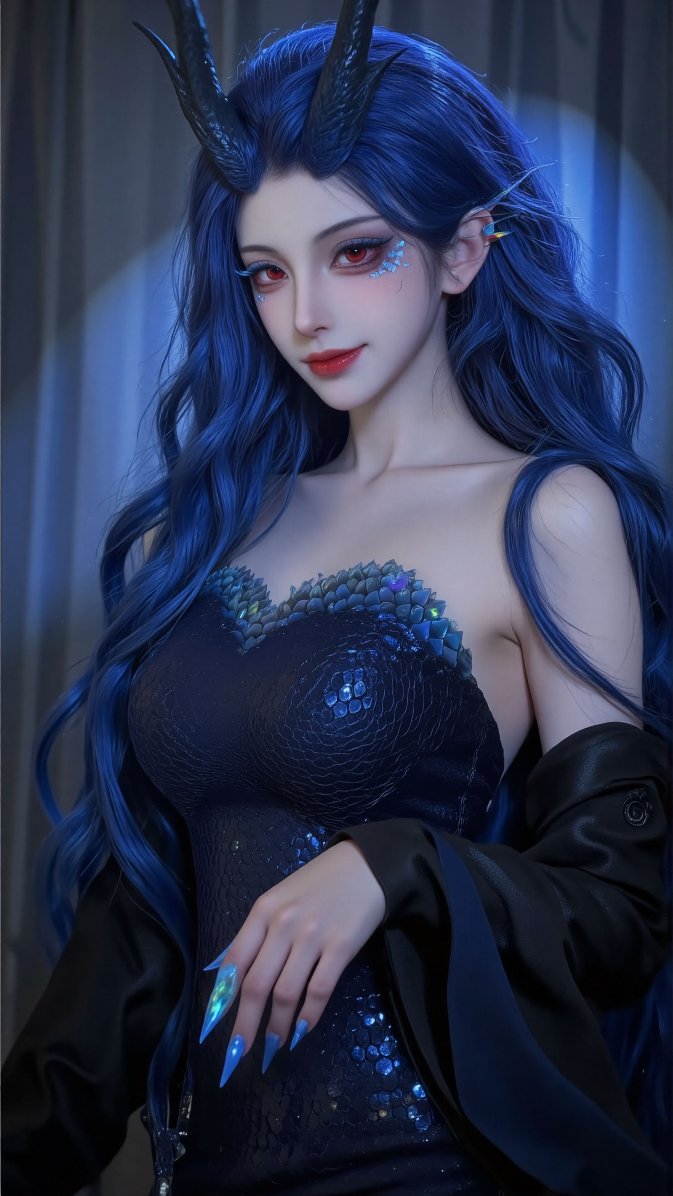 有兴趣做个交易吗？大哥~。#敖闰 #哪吒2之魔童闹海 #一种很新的cosplay  第2张