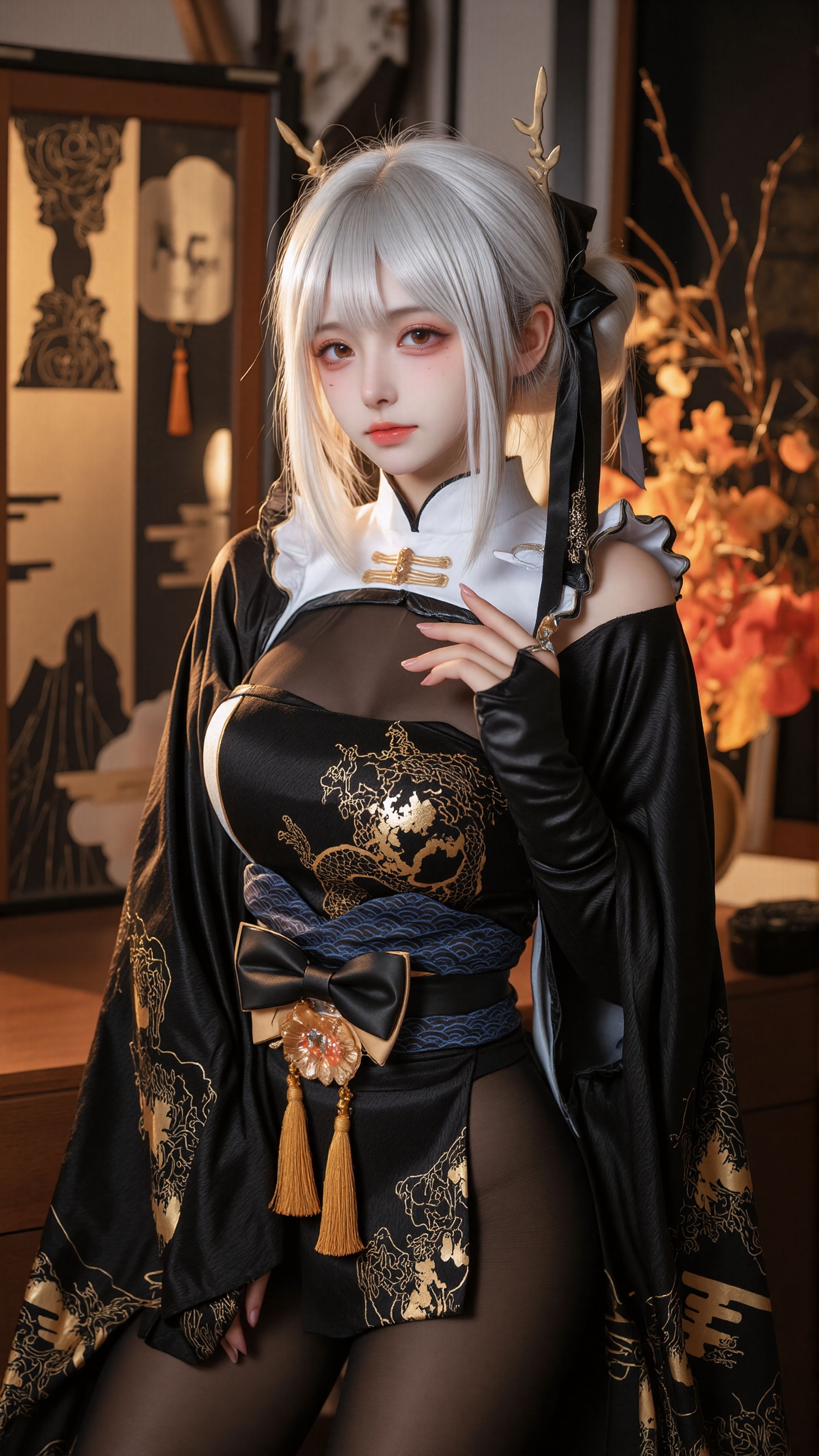 你们看到白兔布兰儿了吗？。#布兰儿 #nikke胜利女神 #一种很新的cosplay  第1张