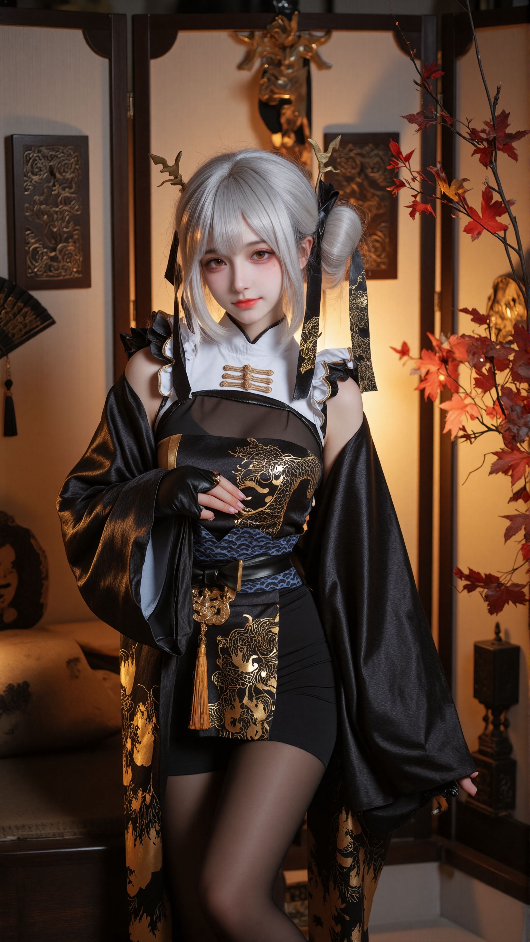 你们看到白兔布兰儿了吗？。#布兰儿 #nikke胜利女神 #一种很新的cosplay  第3张
