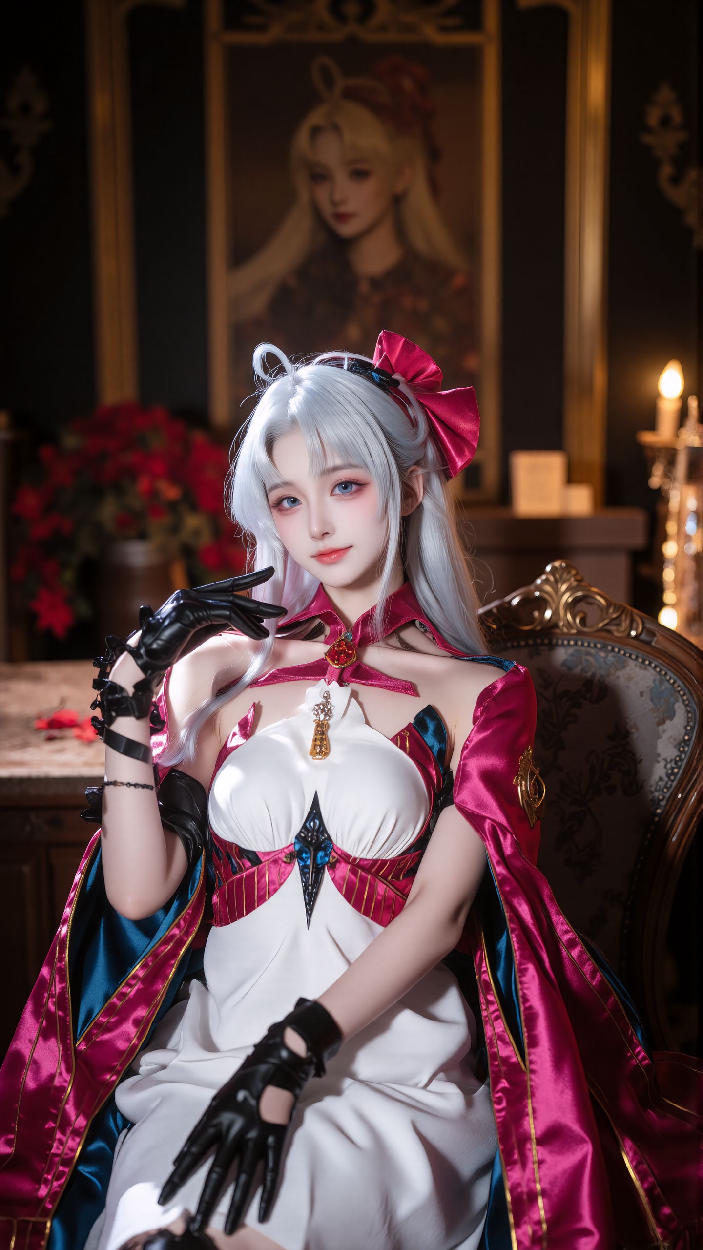 见过二小姐了吗？。#珂莱塔 #鸣潮  #一种很新的cosplay 第1张