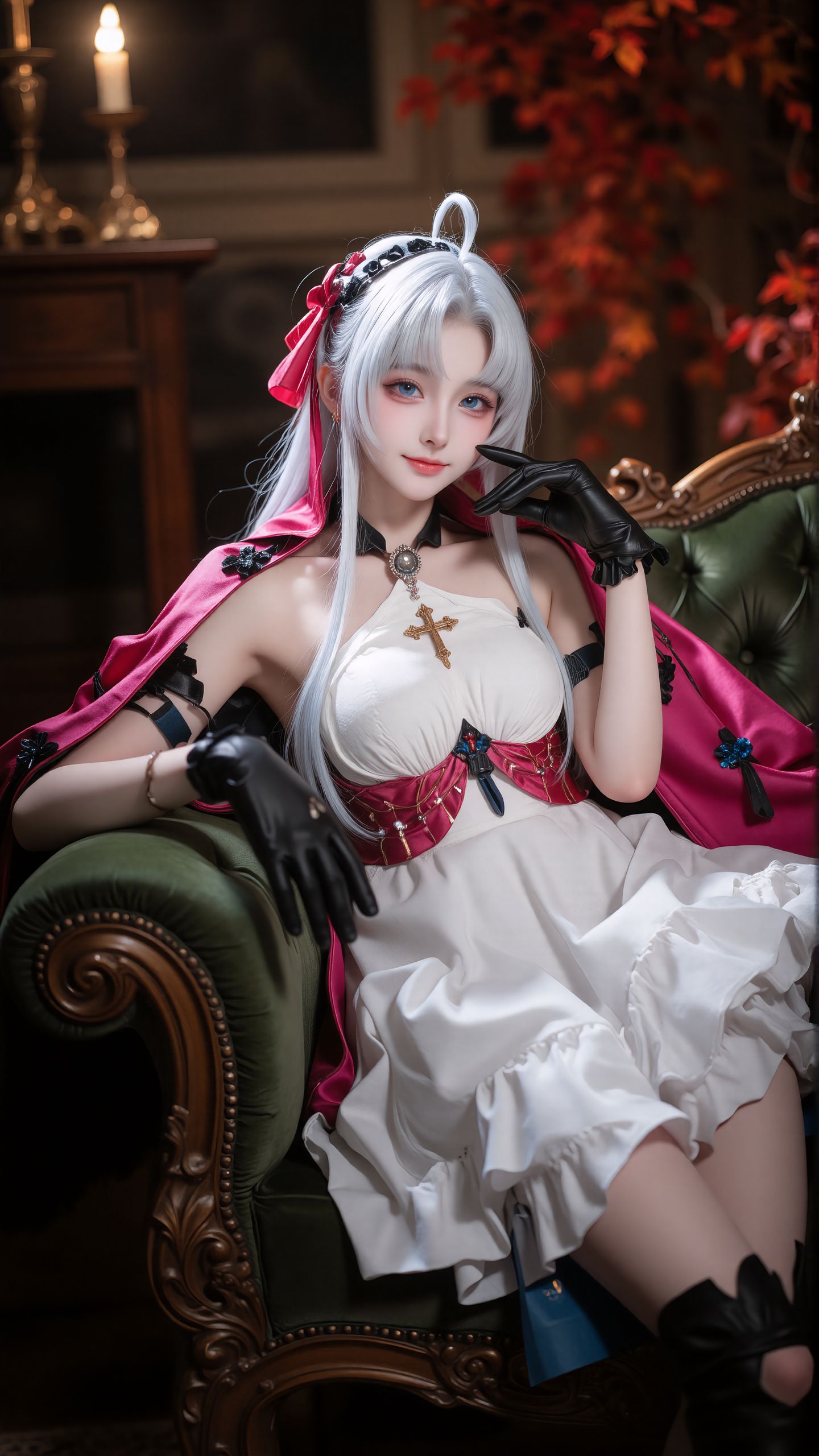 见过二小姐了吗？。#珂莱塔 #鸣潮  #一种很新的cosplay 第2张