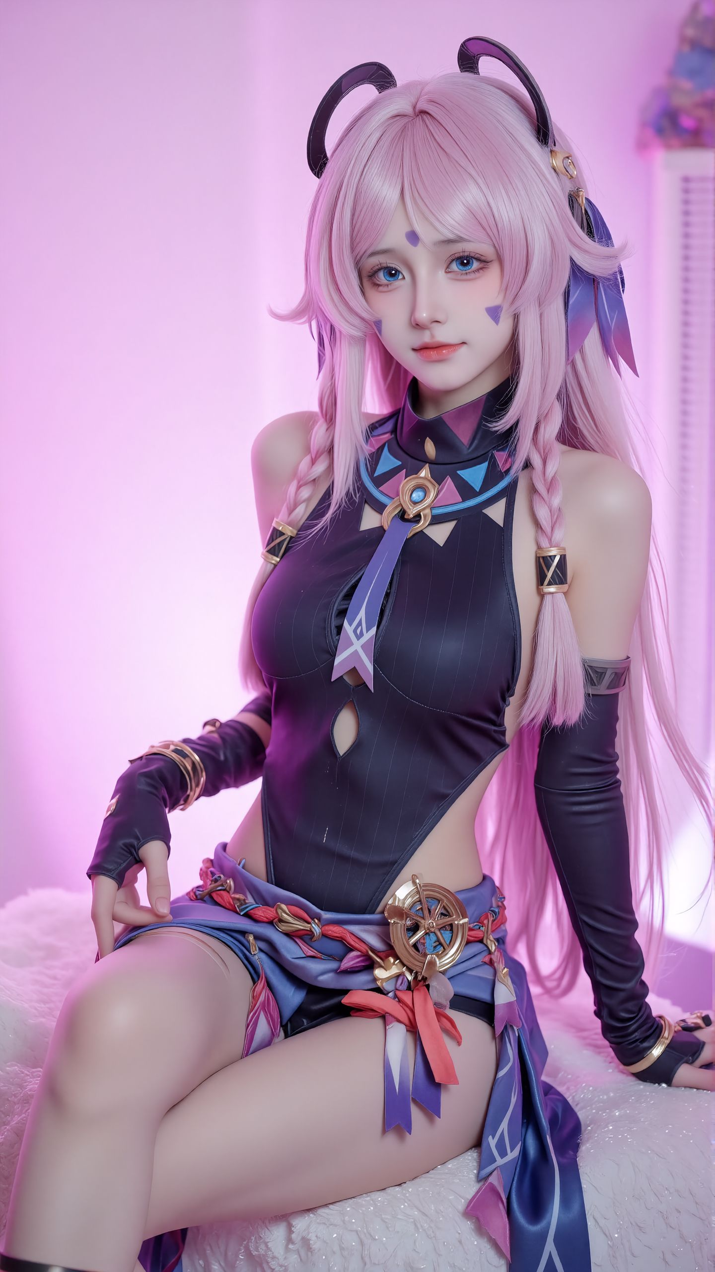 快！叫奶奶！。#茜特菈莉 #原神 #一种很新的cosplay  第3张