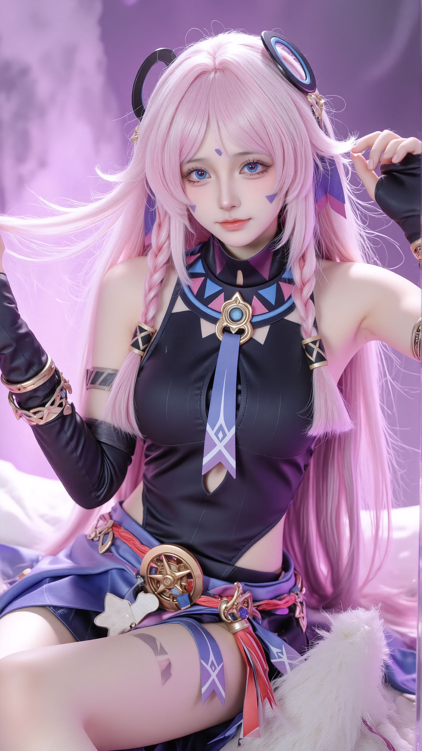 快！叫奶奶！。#茜特菈莉 #原神 #一种很新的cosplay  第4张